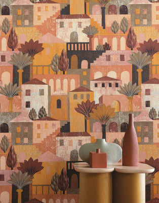 Assembly Wallpaper Casamance  Wallpaper Assembly 75460406  Selected  Wallpapers